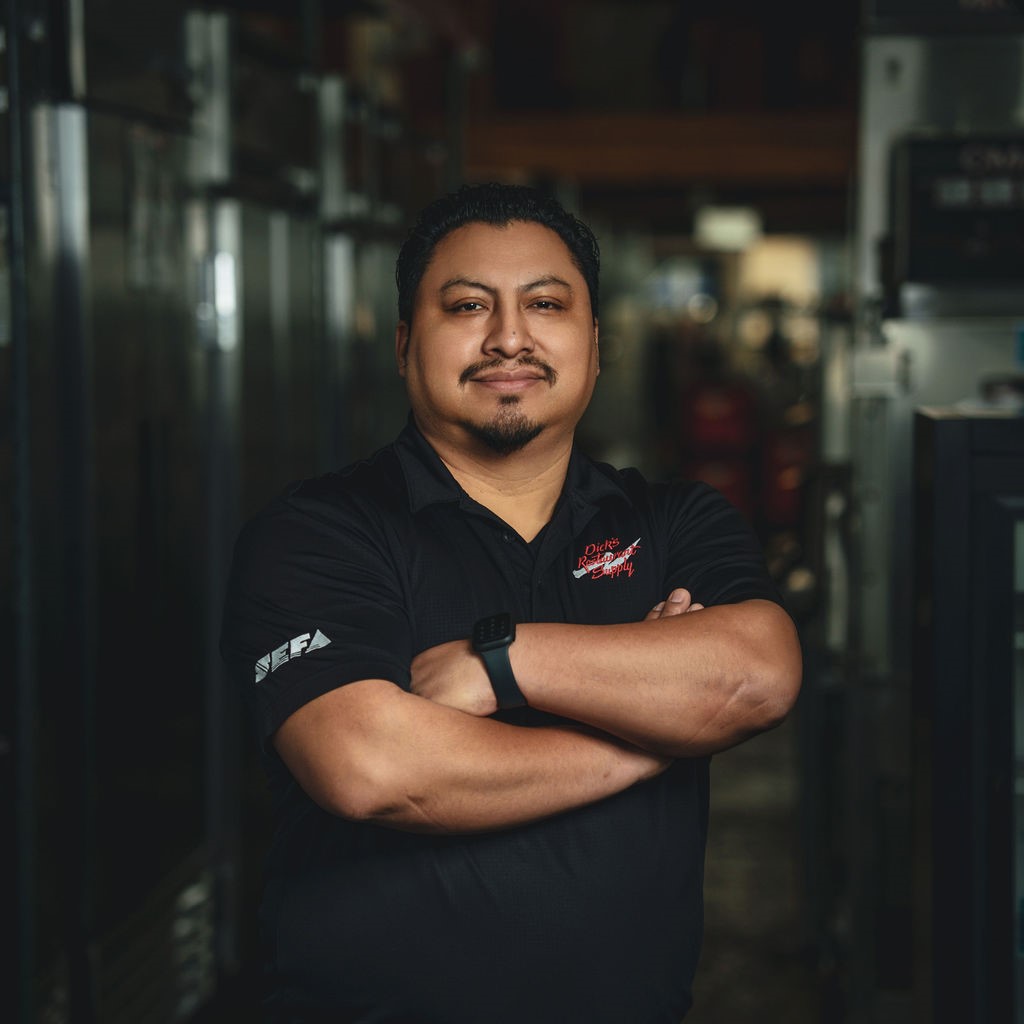Dick's Restaurant Supply Seattle Warehouse Manager Francisco Cipriano headshot square