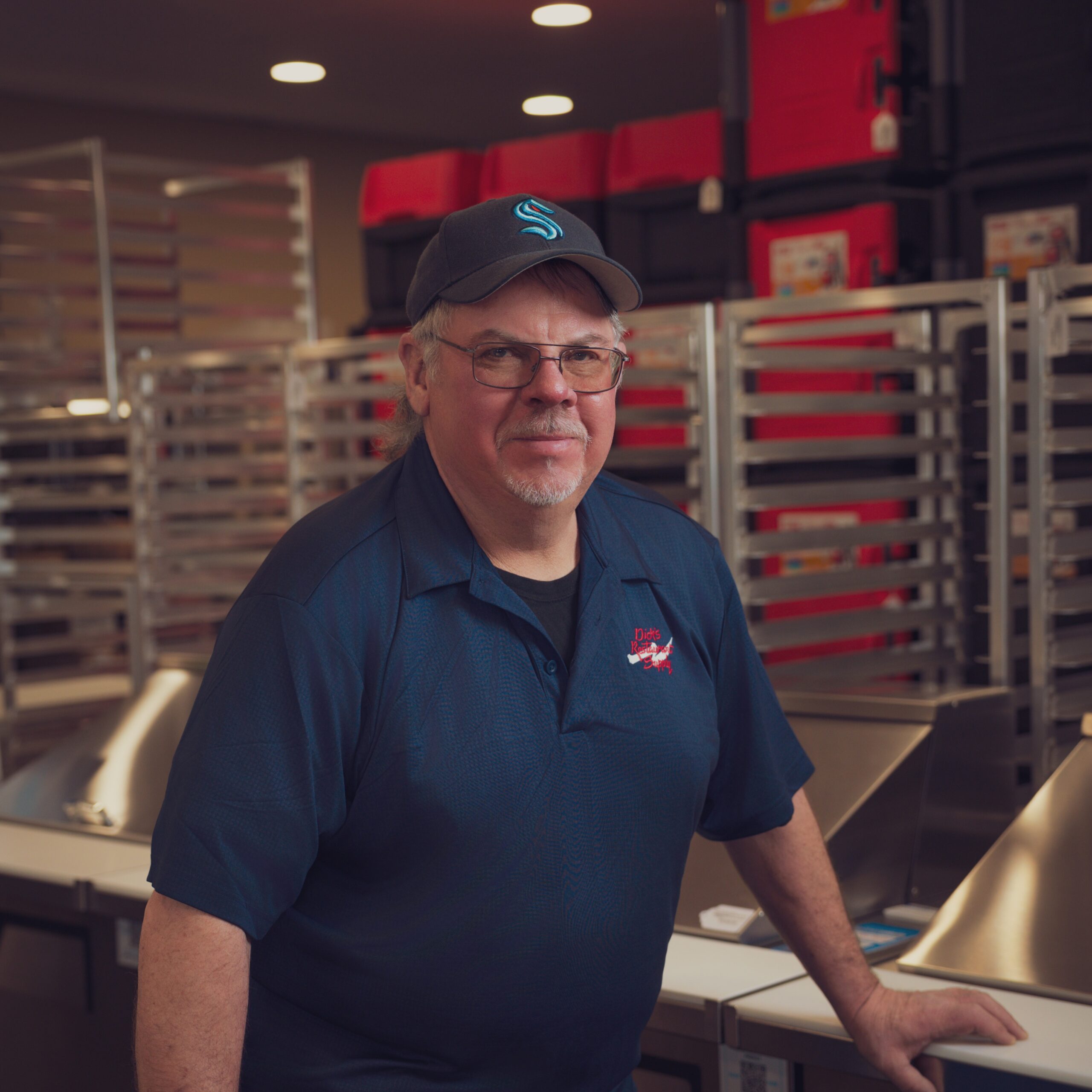 Dick's Restaurant Supply Bellevue Warehouse Associate Doug Morud headshot square